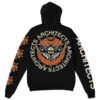kenny sau Architects Official Merch Shop Deaths Head Pullover Black Hoodie