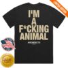 Architects Official Merch Shop I'm A Fucking Animal Black Shirt 1 kenny sau Architects Official Merch Shop Im A Fucking Animal Black Shirt