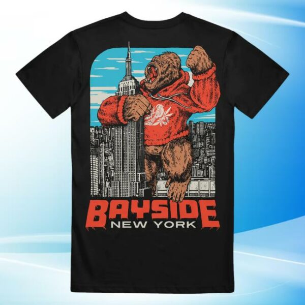 kenny sau Bayside Merch Shop Kong Black Shirt
