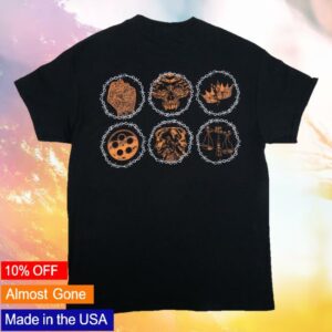 kenny sau Employed To Serve Shop Merch Store Barbed Wire Sun Shirt kenny sau Employed To Serve Shop Merch Store Barbed Wire Sun Shirt
