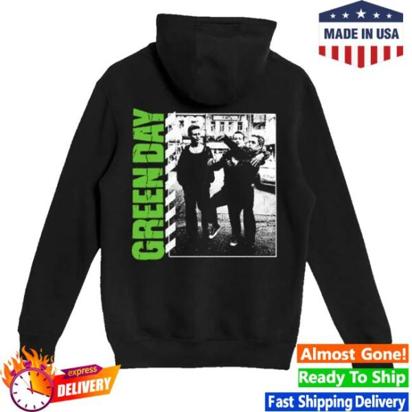 kenny sau Green Day Merch Shop Store Warning Photo Hoodie