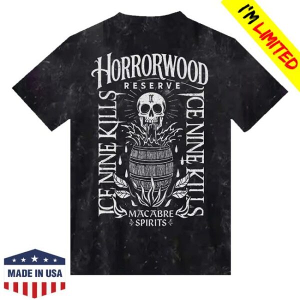 kenny sau Ice Nine Kills Shop Merch Horrorwood Reserve Shirt