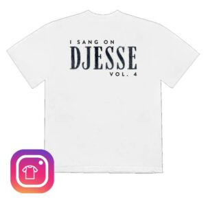 kenny sau Jacob Collier Store Merch I Sang On Djesse Vol 4 Shirt kenny sau Jacob Collier Store Merch I Sang On Djesse Vol 4 Shirt