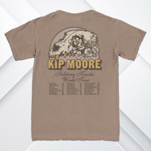 kenny sau Kip Moore Merch Shop Solitary Tracks World Shirt kenny sau Kip Moore Merch Shop Solitary Tracks World Shirt