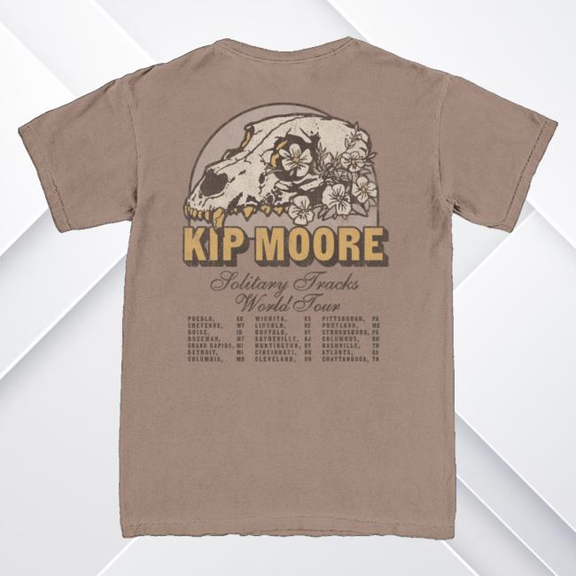 kenny sau Kip Moore Merch Shop Solitary Tracks World Shirt kenny sau Kip Moore Merch Shop Solitary Tracks World Shirt