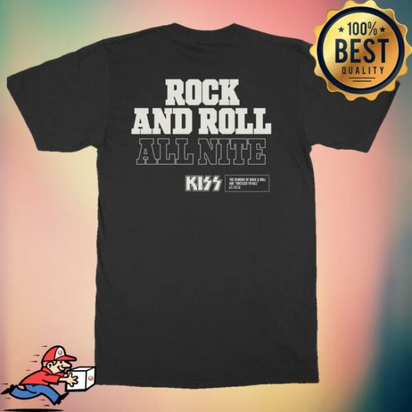 kenny sau Kiss Online Merch Shop Rock And Roll All Nite Dtk Shirt