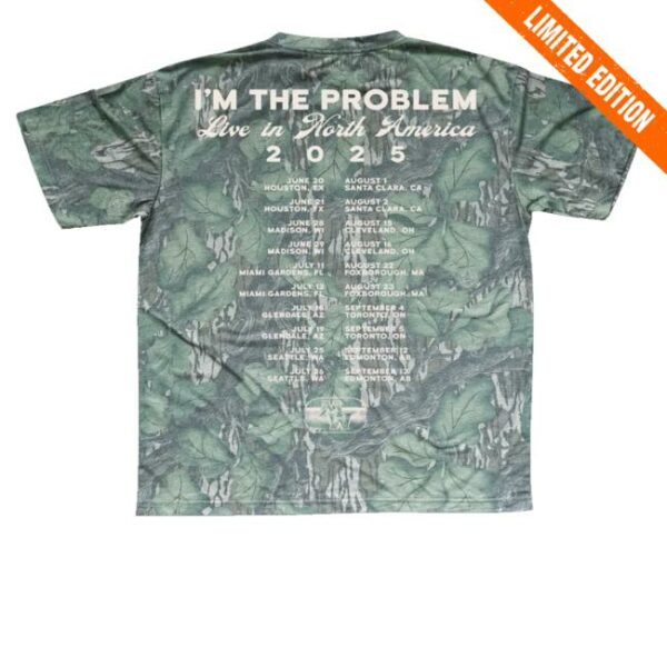 kenny sau Morgan Wallen Merch Shop I'M The Problem Tour Camo Shirt