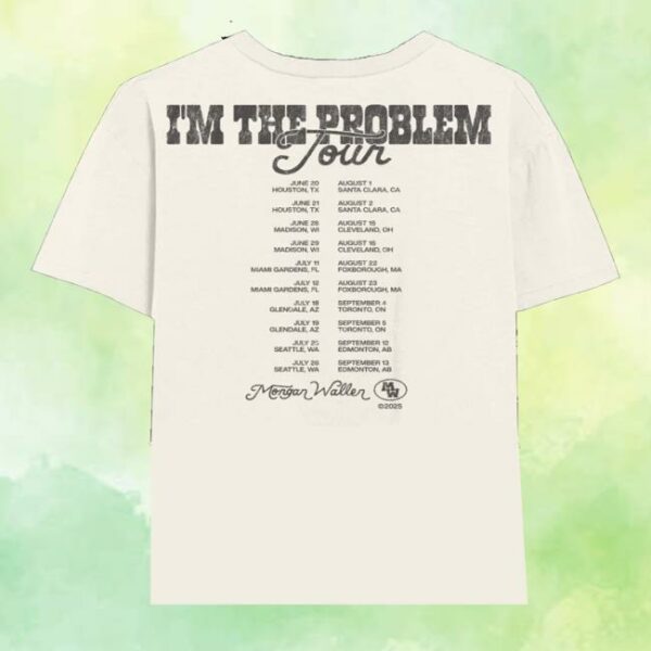 kenny sau Morgan Wallen Merch Shop I'M The Problem Tour Shirt