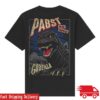 kenny sau Pabst Blue Ribbon Merch Store Shop Godzilla Clawed Ribbon Black Shirt
