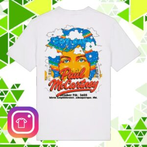 kenny sau Paul Mccartney Store Merch Shop Got Back 2025 Albuquerque Event Shirt kenny sau Paul Mccartney Store Merch Shop Got Back 2025 Albuquerque Event Shirt