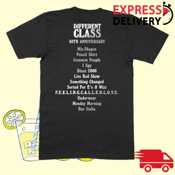 kenny sau Pulp Official Merch Shop Dc30 Silver Logo Shirt