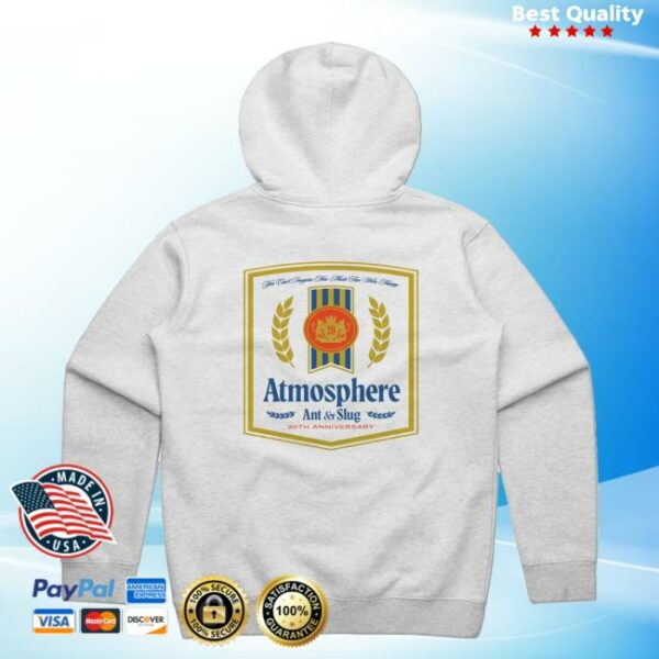 kenny sau Rhymesayers Merch Shop Atmosphere You Cant Imagine 20 Years Hoodie