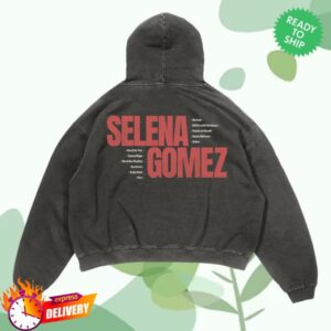 kenny sau Selena Gomez Official Shop Merch Revival Washed Photo Hoodie kenny sau Selena Gomez Official Shop Merch Revival Washed Photo Hoodie
