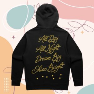 kenny sau Seven Stars General Store Merch Shop 7Sgs All Day All Night Black Hoodie kenny sau Seven Stars General Store Merch Shop 7Sgs All Day All Night Black Hoodie