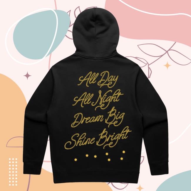 kenny sau Seven Stars General Store Merch Shop 7Sgs All Day All Night Black Hoodie kenny sau Seven Stars General Store Merch Shop 7Sgs All Day All Night Black Hoodie