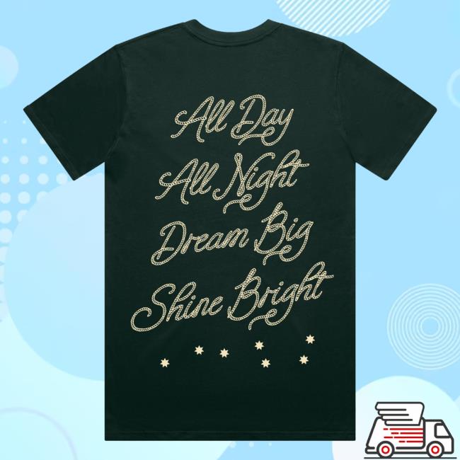 kenny sau Seven Stars General Store Merch Shop 7Sgs All Day All Nighttee In Pine Green kenny sau Seven Stars General Store Merch Shop 7Sgs All Day All Nighttee In Pine Green