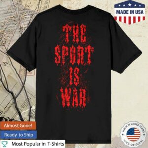 kenny sau Slayer Official Store Merch Shop Sport Is War Shirt kenny sau Slayer Official Store Merch Shop Sport Is War Shirt