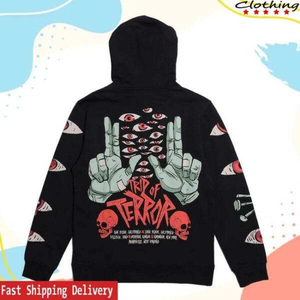 kenny sau The Boys Merch Shop Store Trip Of Terror Eyes Hoodie