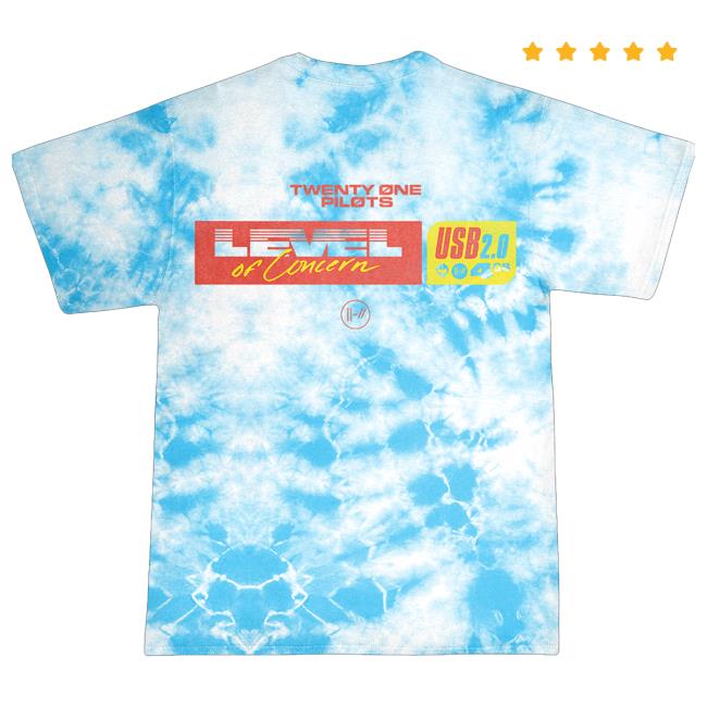 kenny sau Twenty One Pilots Store Merch Shop Flash Blue Wash Shirt kenny sau Twenty One Pilots Store Merch Shop Flash Blue Wash Shirt