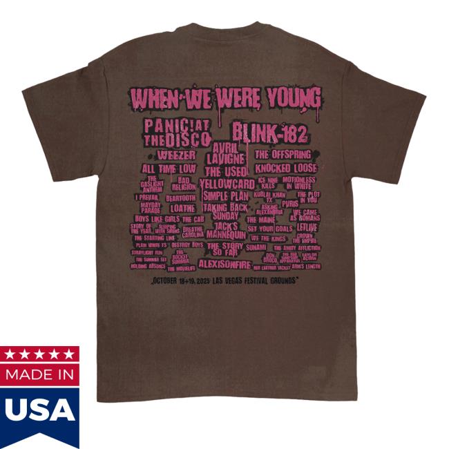 kenny sau When We Were Young Festival Merch Shop Overseer Shirt kenny sau When We Were Young Festival Merch Shop Overseer Shirt