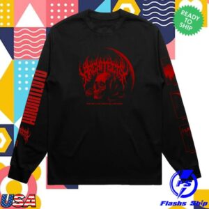 kenny trc Architects Official Merch Shop Moon Skull Black Long Sleeve Shirt kenny trc Architects Official Merch Shop Moon Skull Black Long Sleeve Shirt