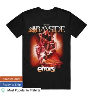 kenny trc Bayside Merch Shop Errors Tour 2025 Shirt