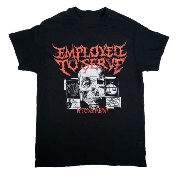 kenny trc Employed To Serve Shop Merch Store Atonement Black Shirt