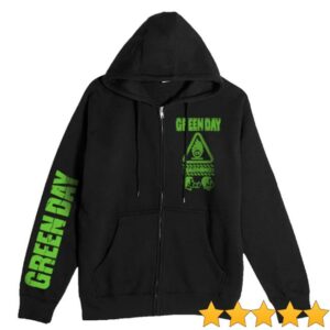 kenny trc Green Day Merch Shop Store Warning Photo Hoodie