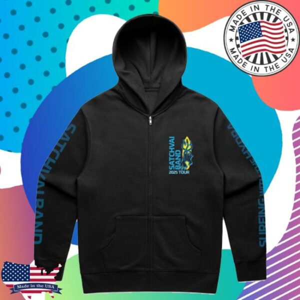 kenny trc Joe Satriani Merch Hydra Tour Black Hoodie