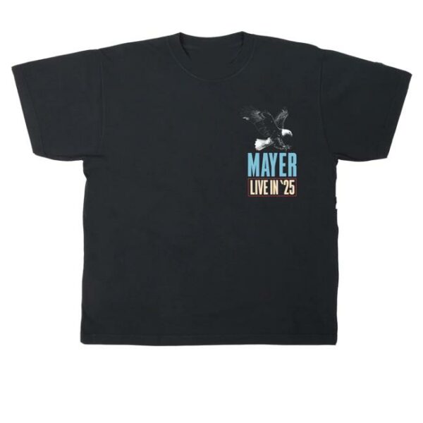 kenny trc John Mayer Merch Shop Live In 25 Shirt