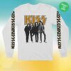 kenny trc Kiss Online Merch Shop Dressed To Kill 50Th Anniversary Long Sleeve Shirt