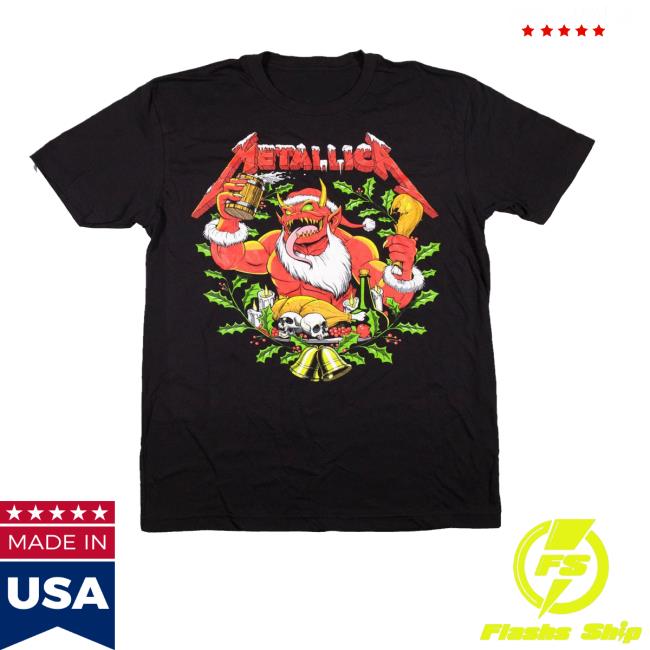 kenny trc Metallica Merch Shop Store Holiday Bellz Demon Shirt kenny trc Metallica Merch Shop Store Holiday Bellz Demon Shirt