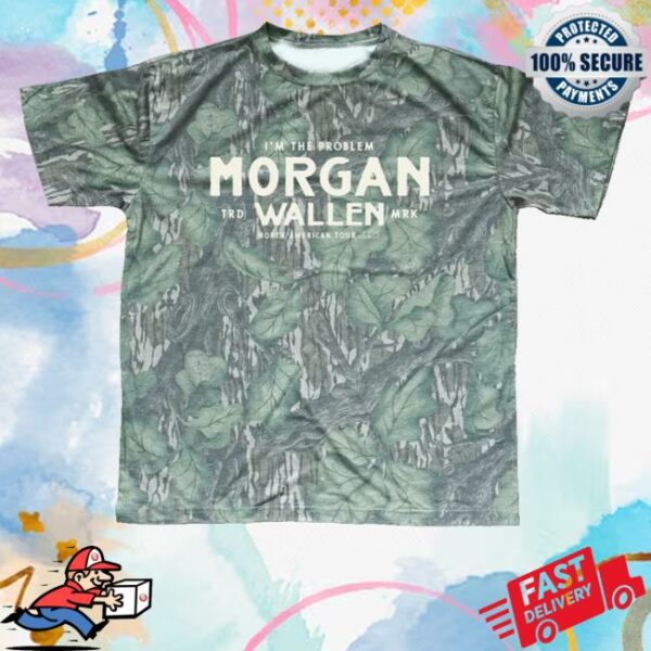 kenny trc Morgan Wallen Merch Shop I'M The Problem Tour Camo Shirt