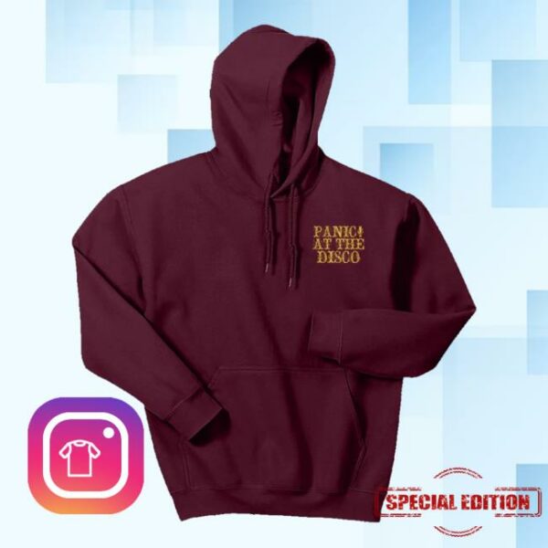 kenny trc Panic At The Disco Merch Shop Cover Art Hoodie