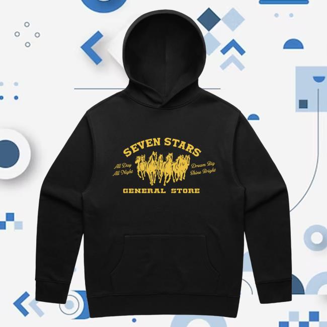kenny trc Seven Stars General Store Merch Shop 7Sgs All Day All Night Black Hoodie kenny trc Seven Stars General Store Merch Shop 7Sgs All Day All Night Black Hoodie