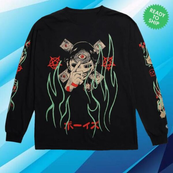 kenny trc The Boys Merch Shop Store Trip Of Terror Make It Weird Long Sleeve Shirt