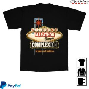 kenny trc The Marathon Clothing Merch Store Marathon Burger X Complexcon Las Vegas Shirt kenny trc The Marathon Clothing Merch Store Marathon Burger X Complexcon Las Vegas Shirt