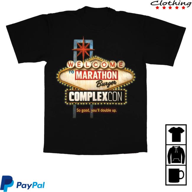kenny trc The Marathon Clothing Merch Store Marathon Burger X Complexcon Las Vegas Shirt kenny trc The Marathon Clothing Merch Store Marathon Burger X Complexcon Las Vegas Shirt