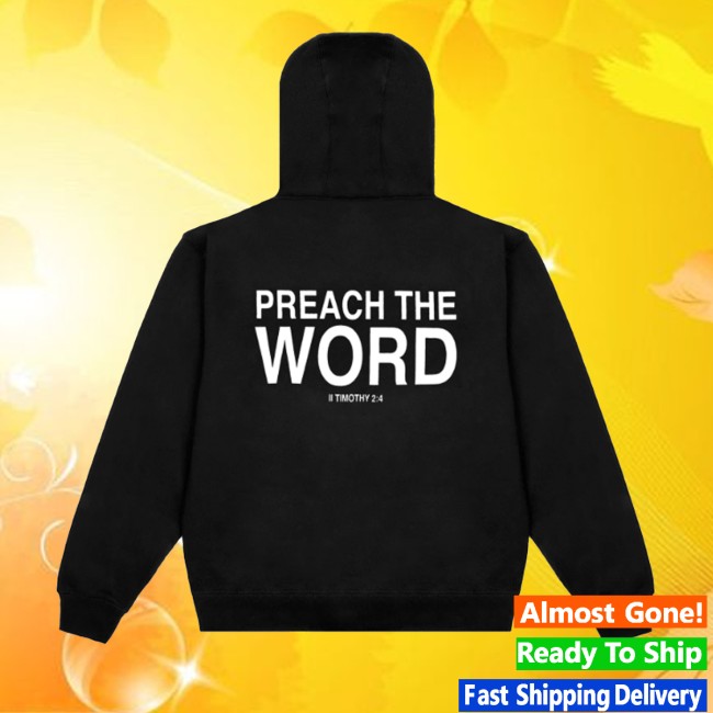 kenny 2819 Store Merch Preach The Word Hoodie Blacks kenny 2819 Store Merch Preach The Word Hoodie Blacks