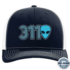 kenny 311 Store Merch 311 Alien Trucker Hat