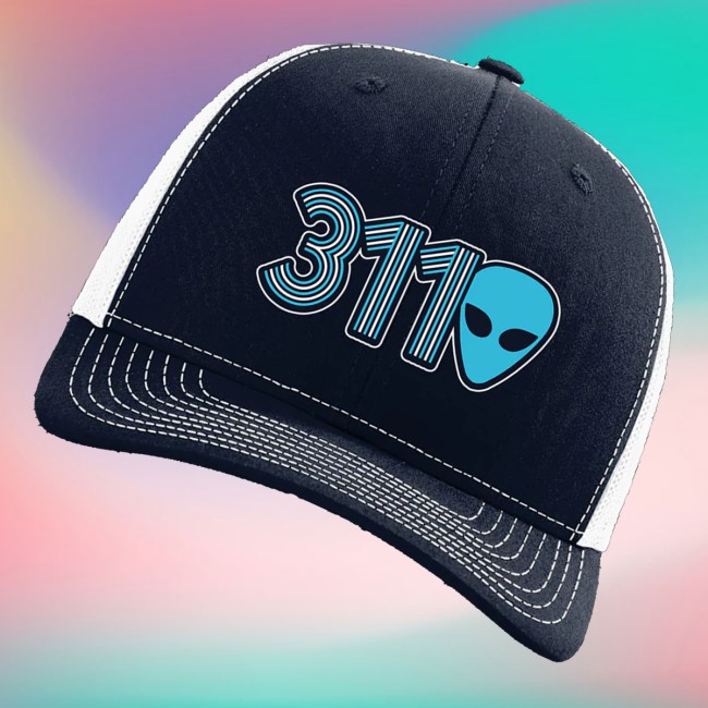kenny 311 Store Merch 311 Alien Trucker Hat1 kenny 311 Store Merch 311 Alien Trucker Hat1