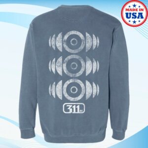 kenny 311 Store Merch Blue Soundsystem Crewneck