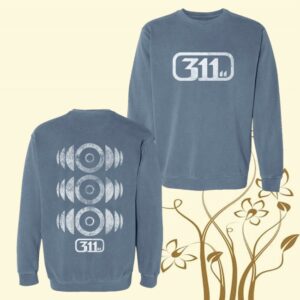 kenny 311 Store Merch Blue Soundsystem Crewneck0