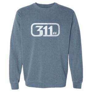 kenny 311 Store Merch Blue Soundsystem Crewneck1