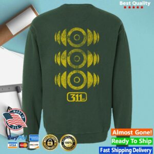 kenny 311 Store Merch Green Soundsystem Crewneck