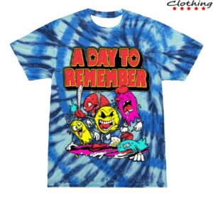 kenny A Day To Remember Merch Store Arcade Shirt Serenity Blues