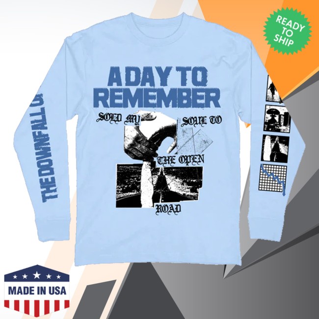 kenny A Day To Remember Merch Store Downfall Long Sleeve Tees kenny A Day To Remember Merch Store Downfall Long Sleeve Tees
