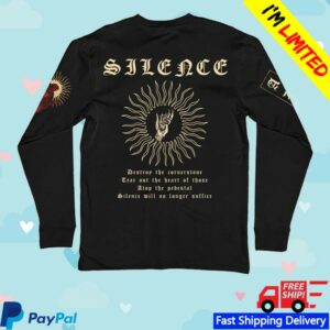kenny A Day To Remember Merch Store Silence Long Sleeve Tee