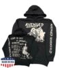 kenny A7x World Merch Shop Avenged Sevenfold Europe Tour Libad Hoodie