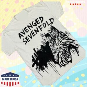 kenny A7x World Merch Shop Avenged Sevenfold Europe Tour Libad Shirte